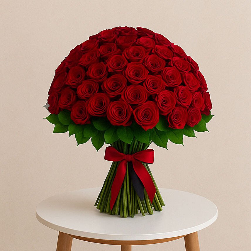 Hand Tied 150 Roses Bunch