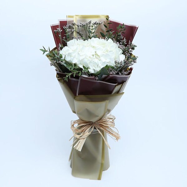 White Hydrangea Bouquet