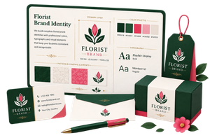Florist Brand Identity